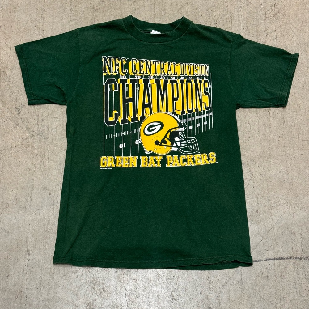 Vintage Green Bay Packers 1997 NFC Central Division Champions Size Large